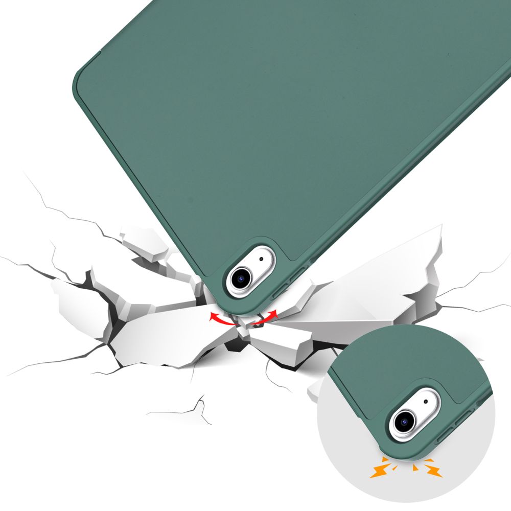 Etui z klapką Tech-Protect SC Pen do Apple iPad 10 gen. 2022, zielone